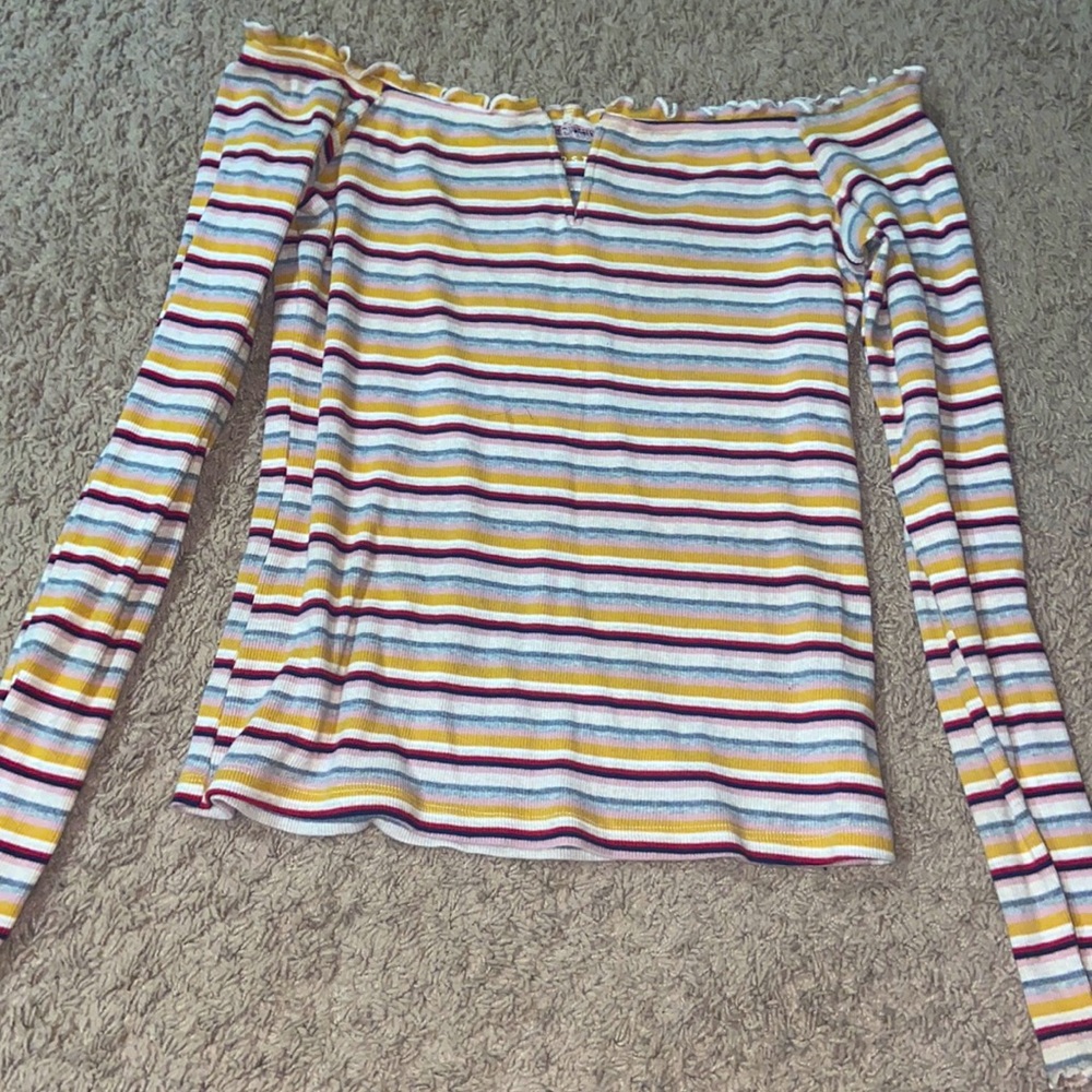 Long Sleeve Striped Shirt
